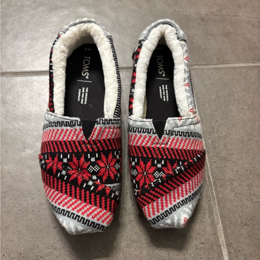 TOMS cardigan alpargatas